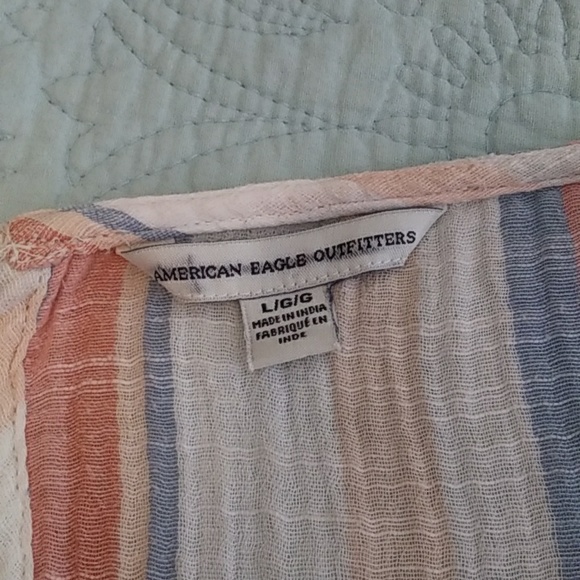 American Eagle outfitters cotton gauze top, VGUC - Picture 3 of 8